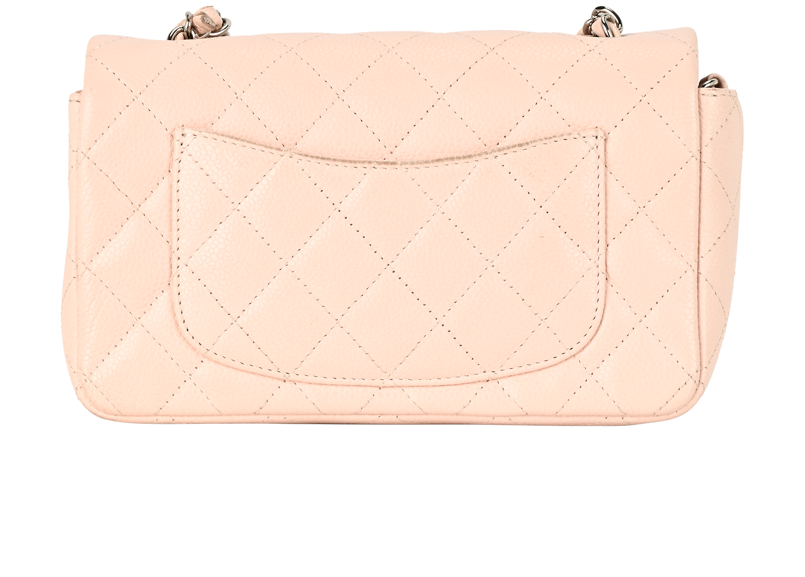 Mini Rectangle, &pound;3,800, Pink, Caviar Leather, Back view